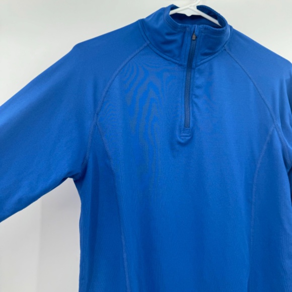 Rei 1/4 Zip Women Small Blue Long Sleeve Pullover Lightweight Outdoor Stretch - Picture 4 of 9